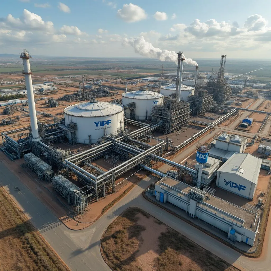 Planta refinadora YPF
