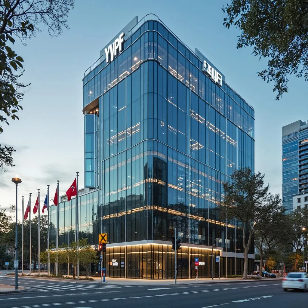 Sede central de YPF en Buenos Aires